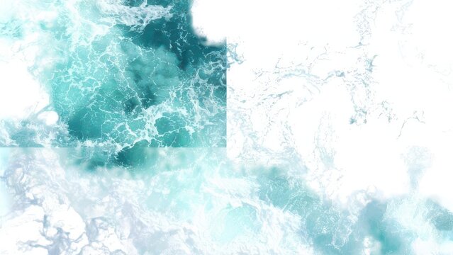 Abstract blue and green gradient texture with soft pixelation effect