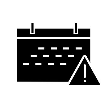 Warning icon vector. alarm Illustration sign. risk symbol. danger logo.