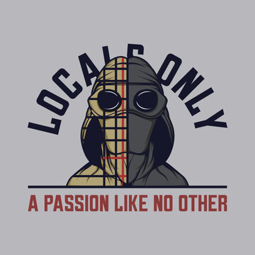 locals only ultras football ultras culture ultras design hooligan sticker vector design