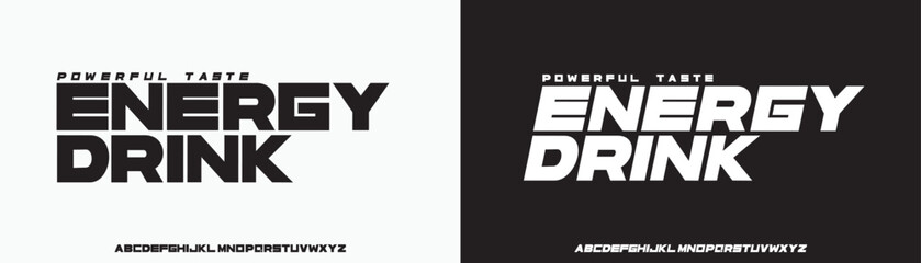 Modern Bold Font. Regular Italic Number Typography urban style alphabet fonts for fashion, sport, technology, digital, movie, logo design, vector illustration © Creation