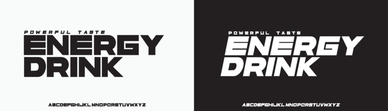 Modern Bold Font. Regular Italic Number Typography urban style alphabet fonts for fashion, sport, technology, digital, movie, logo design, vector illustration