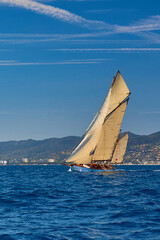 Fototapeta premium Sailing yacht race. Yachting. Sailing. Regatta 