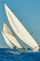 Sailing yacht race. Yachting. Sailing. Regatta   © Alvov