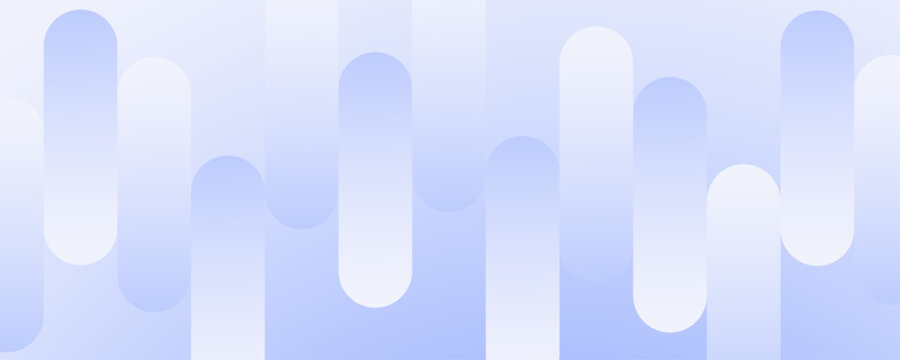 Abstract light blue background with vertical rounded pill shapes