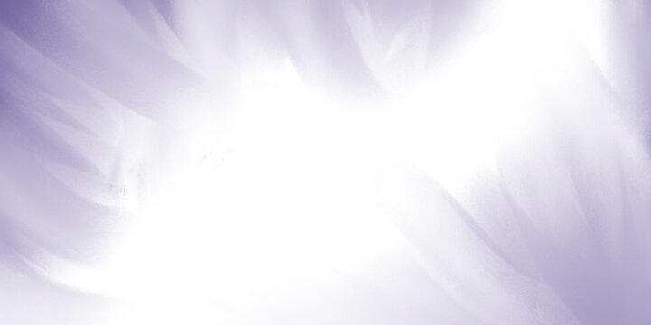 Soft purple gradient light flare on transparent frame