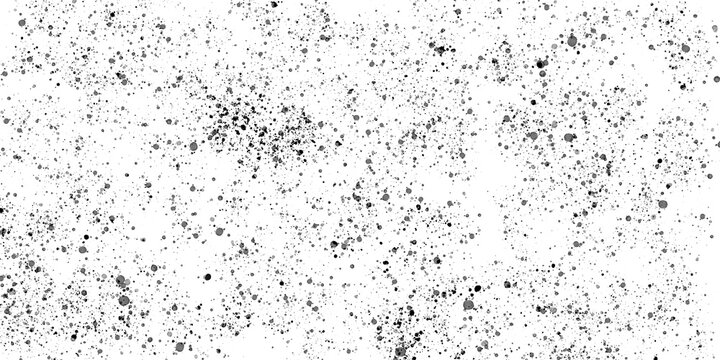 High-quality texture of black background on transparent background for graphic design
