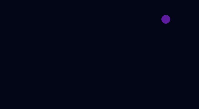 Minimalist loading spinner animation on dark animation background, for ui