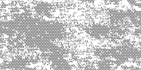 Mesh texture background for fishing nets and sportswear design with grunge abstract pattern style. © khosmaniyah