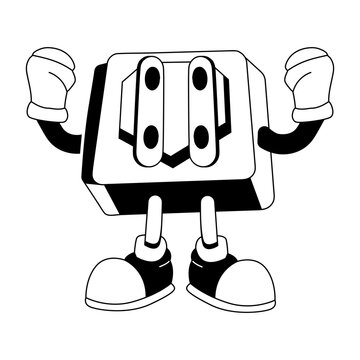 A glyph style illustration depicting volume control