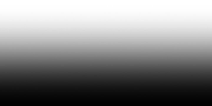 Abstract smooth gradient background with a soft transition from white to black isolated on transparent background
