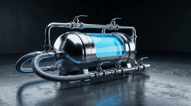 Zero-Emission Hydrogen Fuel Cell Stack Module with Glowing Energy Pipes for
Future Sustainable Transportation