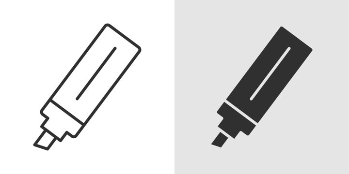 Highlighter Icon representing study tools, note-taking, and emphasis in learning materials.