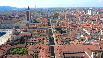 Obraz premium Turin City Centre Italy