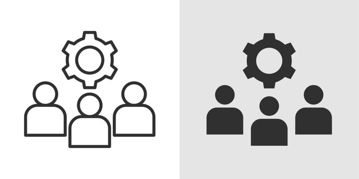 Workshop Icon representing hands-on training, collaborative learning, and practical skill development.