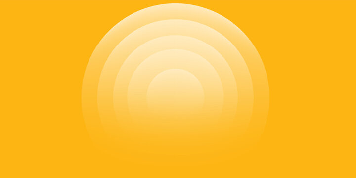 Sun protection from ultraviolet light, in futuristic glowing vector illustration on light background. Сircular barrier to block UV radiation. eps10