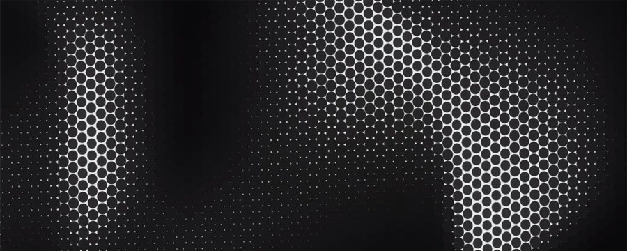 tekstur untuk catatan atau notebook. kertas lembaran hitam. pola mesh putih. latar belakang polka dot mulus. tekstur vektor untuk catatan atau notebook