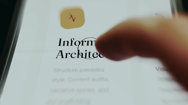 Information Architecture explanation of term