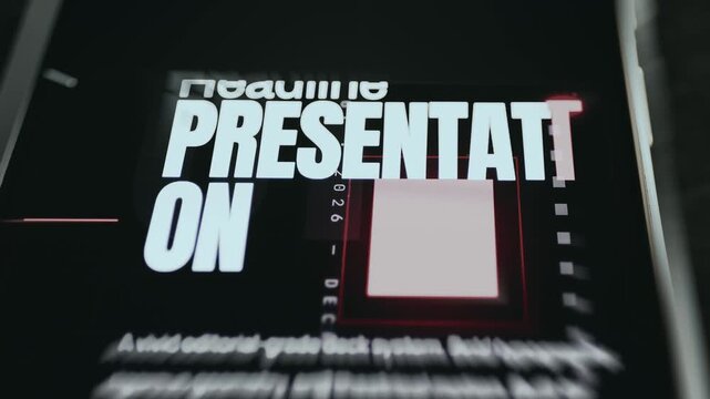Presentation creation tool with creative design features