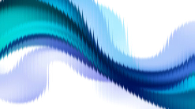 Abstract blue wave background, gradient texture for web design