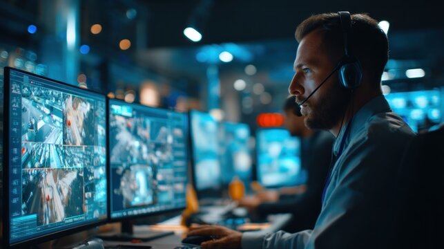 Security monitoring person