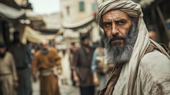 An actor portraying a historical figure accused of blasphemy in a period film