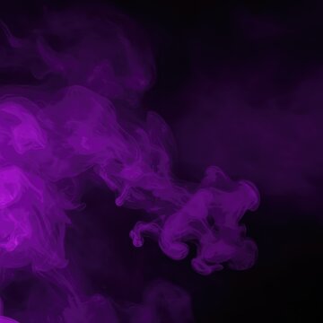 Ethereal spectral purple smoke and hazy mist texture swirling intensely in deep darkness, creating a mysterious and spooky background design ,spectral ,design ,pattern