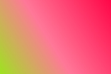 A dynamic and colorful linear gradient background showcasing a transition from a lime green corner to a dominant vibrant pink © Yuli