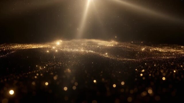 Dust clouds deep warm drifting soft horizontal flow micro grains glowing gently cinematic ambience