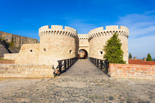 Zindan Gate in Belgrade Fortress, Belgrade city in Serbia