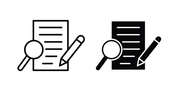 Define icon solid Design. Line icons for web