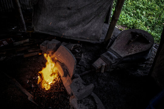 Years from now, maybe blacksmithing will only remain in museums or in the pages of history.