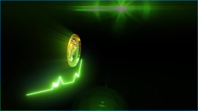 A glowing Bitcoin coin with rainbow reflections and golden details symbolizes the future of digital finance. The dark background and radiant light emphasize innovation, technology, and cryptocurrency 