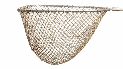 Obraz premium Fishing Net Isolated on White Background