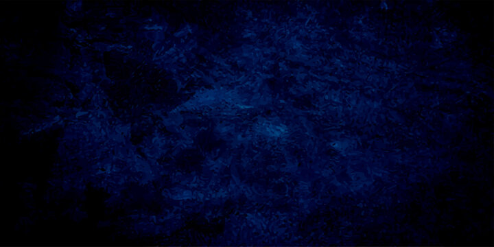 A dark blue grunge background features a smoky texture and lightning flashes across a stormy night sky to create an artistic wall design with deep paint colors and weathered paper effects