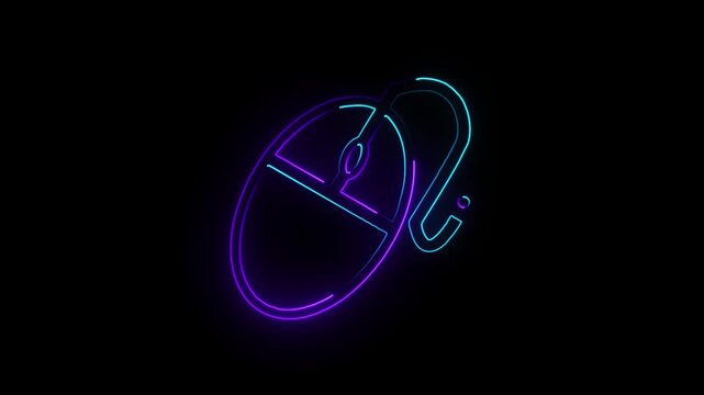 Electric gradient hardware symbol featuring a peripheral pointing device.