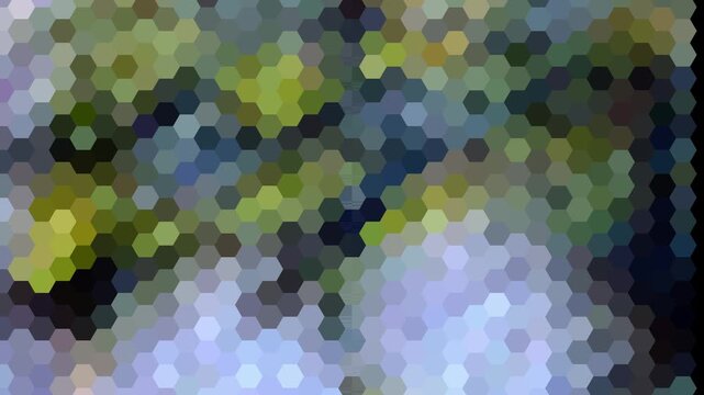 interlocking colored geometric shapes changing abstract motion background, mosaic pattern, commonly used for digital signage, VJ loops, and web design textures