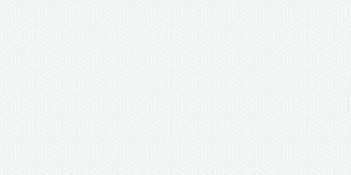 Futuristic minimal honeycomb mosaic white background. Modern hexagon seamless vector pattern. Seamless pattern with hexagon fabric geometric pattern. Abstract ornament diamond tile design.