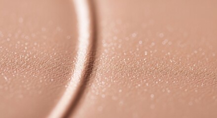 Fototapeta premium Close-up Macro Shot of Shimmering Foundation Texture with Bubbles.