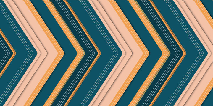 Abstract background with modern arrow lines. Futuristic technology design with trendy color combinations. Creative and cool background concept. Vector vol. 2