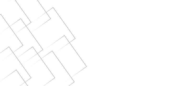 Abstract modern gray gradient square shape stroke like floor tiles, geometric lines pattern 3d vector illustrator background design used as wallpaper, business card, banner, poster, flyer etc.