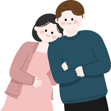 임산부 부부