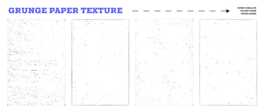 Vintage hand-drawn grunge paper texture set with distressed overlays, worn-edge frames,dark rough borders,dusty vector backgrounds, aged noise effects for retro cover templates.Dust dark rough borders