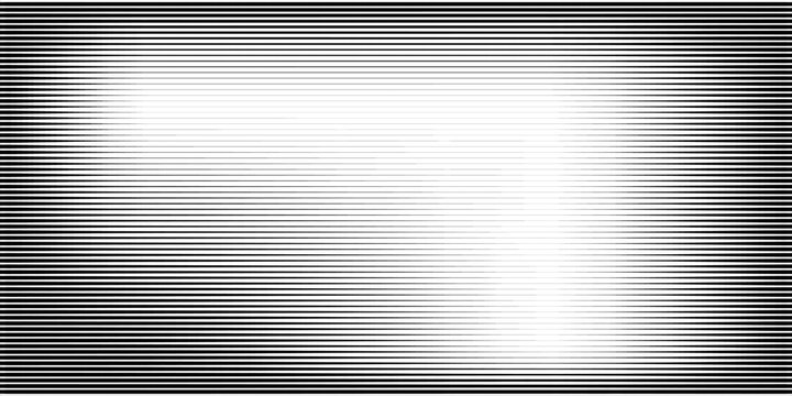 Random linear pattern. White tv noise pattern. Black and white horizontal irregular lines background pattern. Glitch concept wallpaper. Vector Art