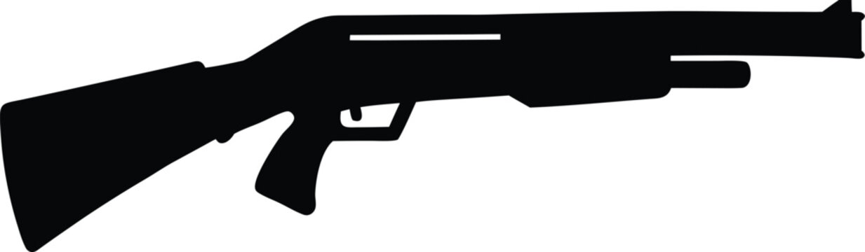 Silhouette design of benelli m4 semi automatic system