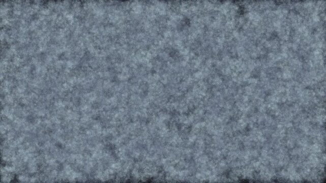 Abstract grey and blue fluid background with a soft, grainy texture. Atmospheric smoke-like patterns create a moody, organic motion reminiscent of shifting clouds or thick vapor