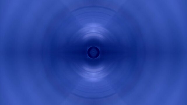 Circular swirling light movement with a blue tint, focus, strong depth effect and vanishing point, movement, hypnosis, transition, energy, resilience, rotation, futuristic technology