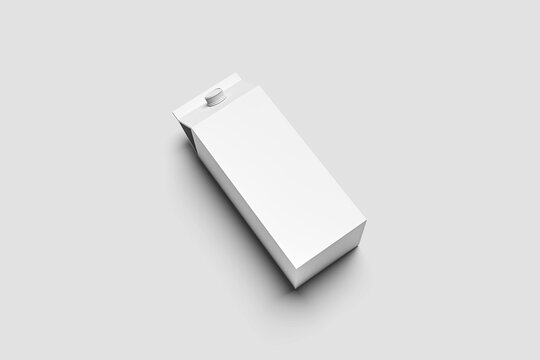 Milk Box Mockup