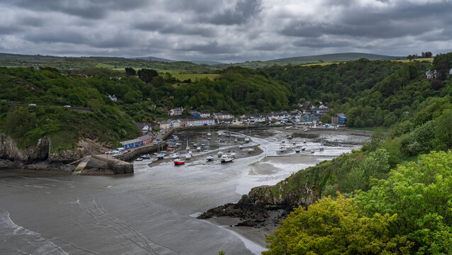 Views around the town of Fishguard, Pembrookshire, Wales
