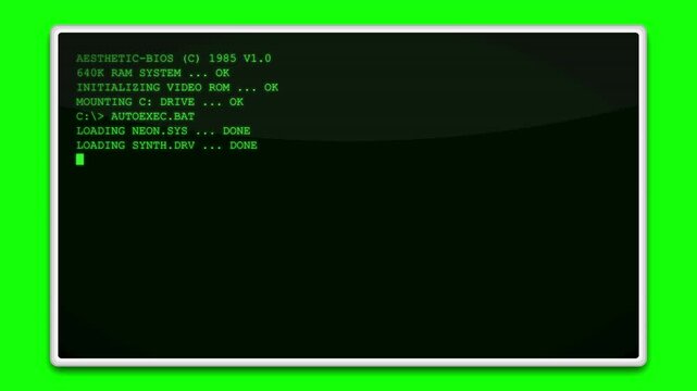 computer terminal code scrolling animation technology matrix hacker system digital programming loop