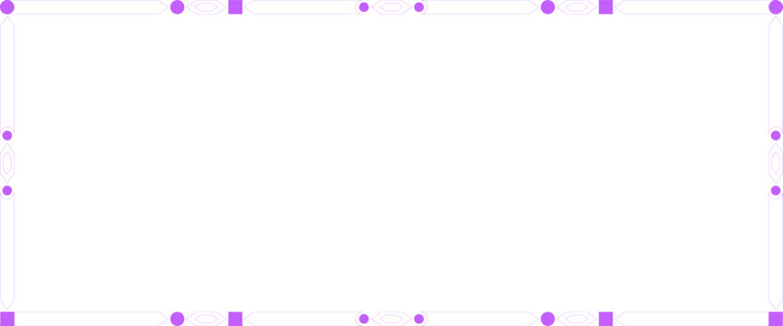  Islamic Geometric Border Vibrant Colorful Frames with Modern Arabic Patterns for Ramadan, Eid, and Luxury Event Invitations
